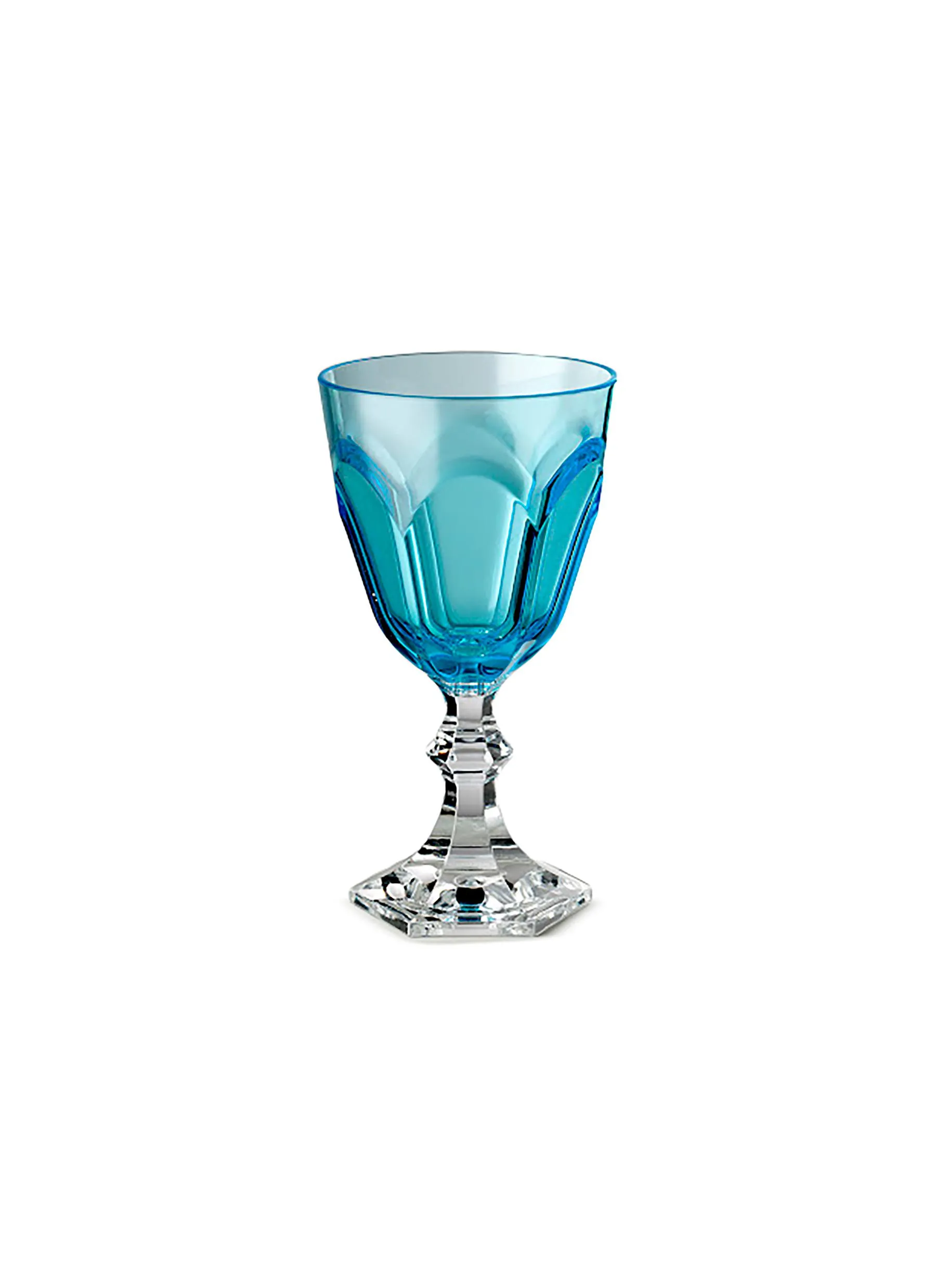 -----------MARIO LUCA GIUSTI ---- ------------ ----Dolce Vita Water Glass — Turquoise --