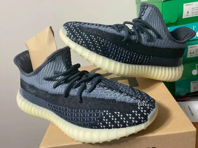 Adidas MEN`S Yeezy Boost 350 V2 Asriel SZ 10.5 "CARBON" FZ50