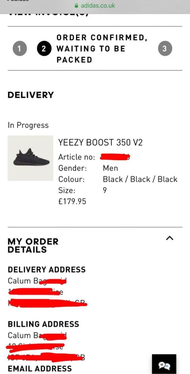 Adidas yeezy boost 350 v2 black non reflective