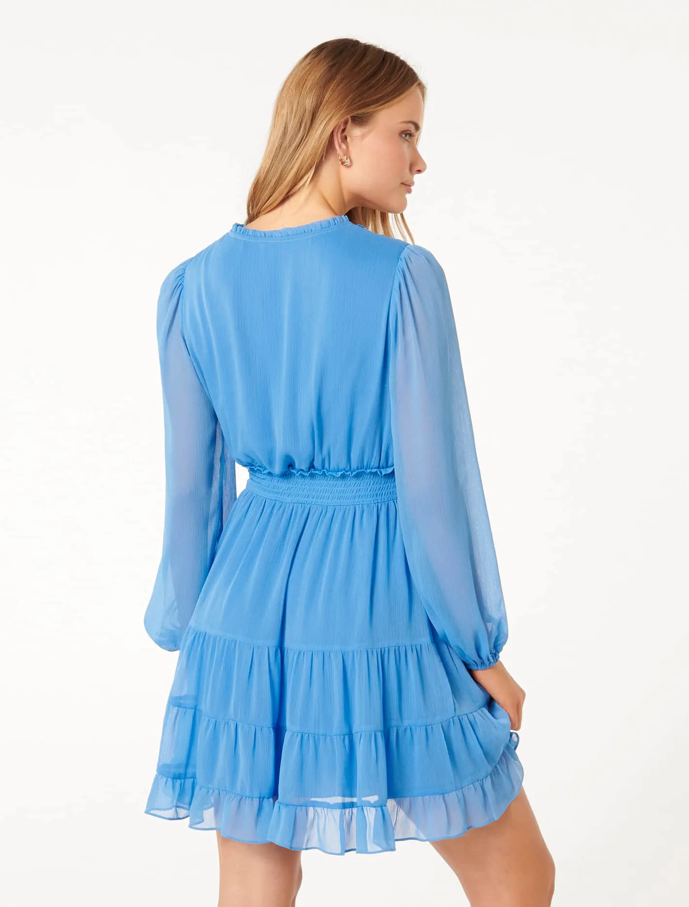 Adley Ruffle Mini Dress