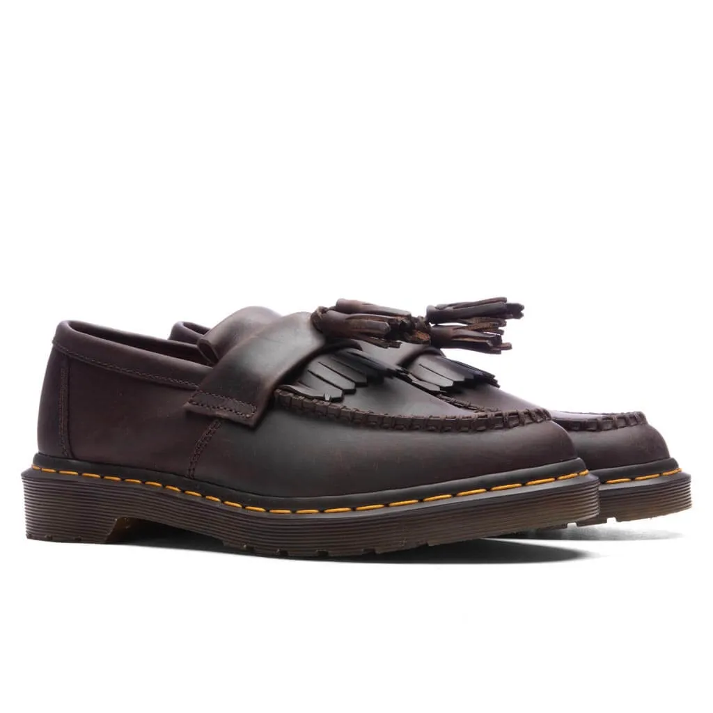 Adrian Loafers - Dark Brown Crazy Horse