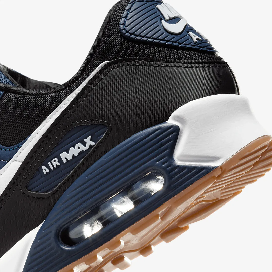 AIR MAX 90 'MIDNIGHT NAVY/WHITE-BLACK-GUM MED BROWN'