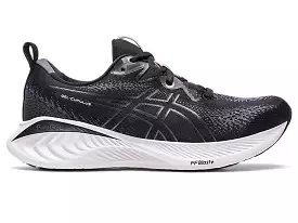 Asics Gel Cumulus 25 (2A Width) - Black/White (Womens)