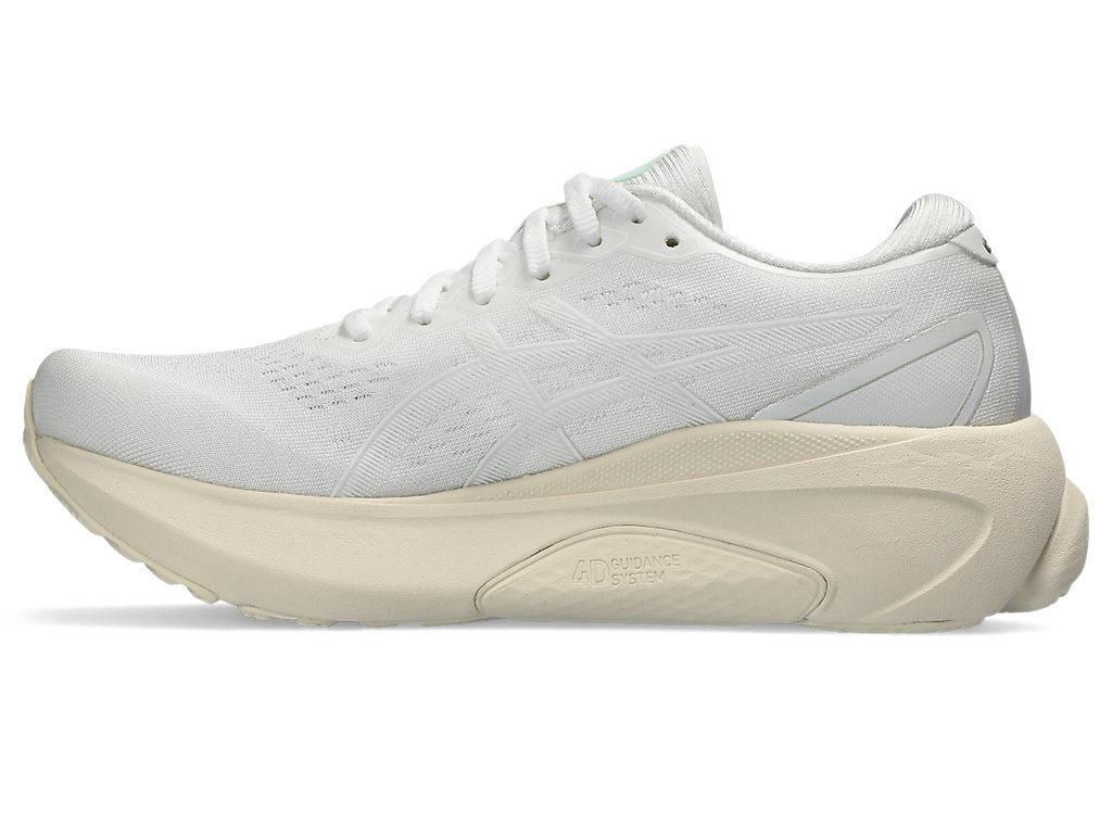 Asics Gel Kayano 30 (B Width) - White/White (Womens)