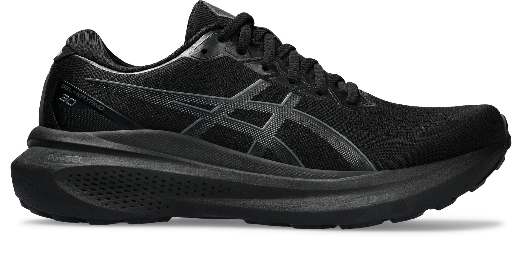 Asics Gel Kayano 30 (D Width) - Black/Black (Mens)