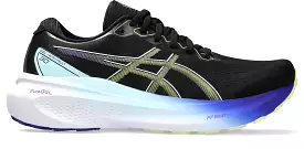 Asics Gel Kayano 30 (D Width) - Black/Glow Yellow (Womens)