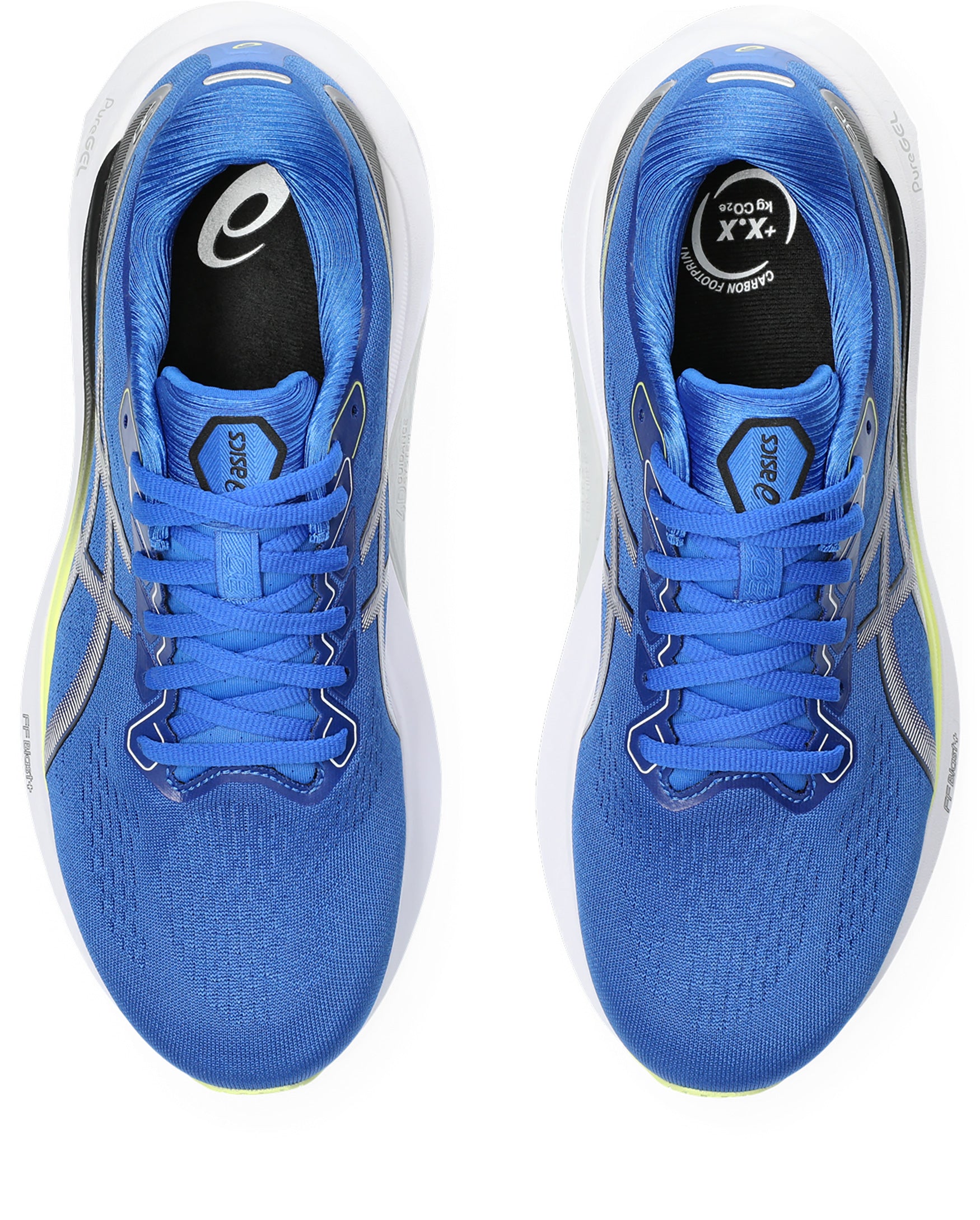 Asics Gel Kayano 30 (D Width) - Illusion Blue/ Glow Yellow (Mens)