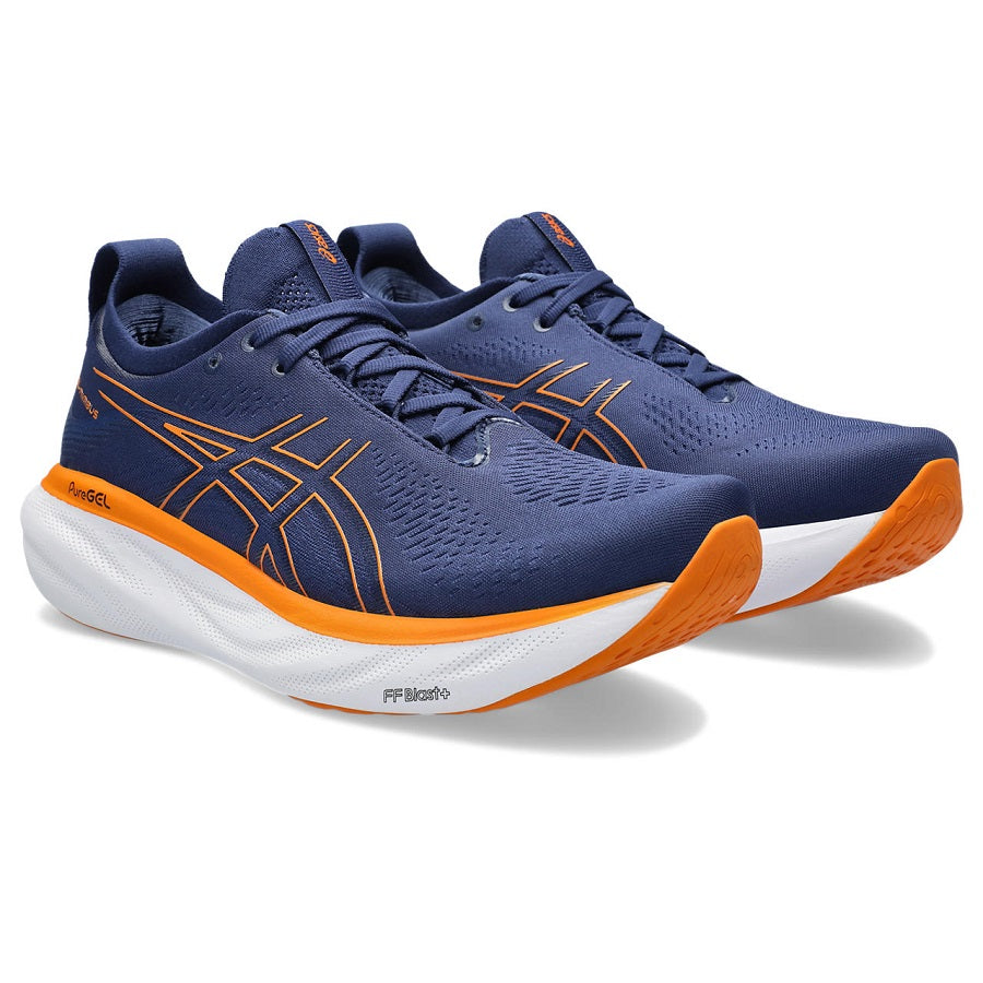 Asics Gel-Nimbus 25 Azul marino Naranja