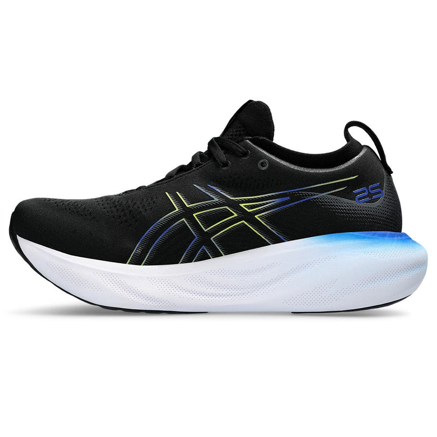 Asics Gel-Nimbus 25 Negro Azul Amarillo