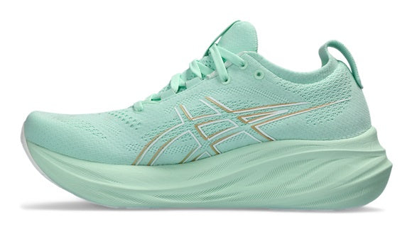 Asics Gel Nimbus 26 (D Width) - Mint Tint/Pale Mint (Womens)