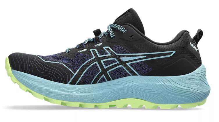 Asics Gel Trabuco 11 (B Width) - Black/Gris Blue (Womens)