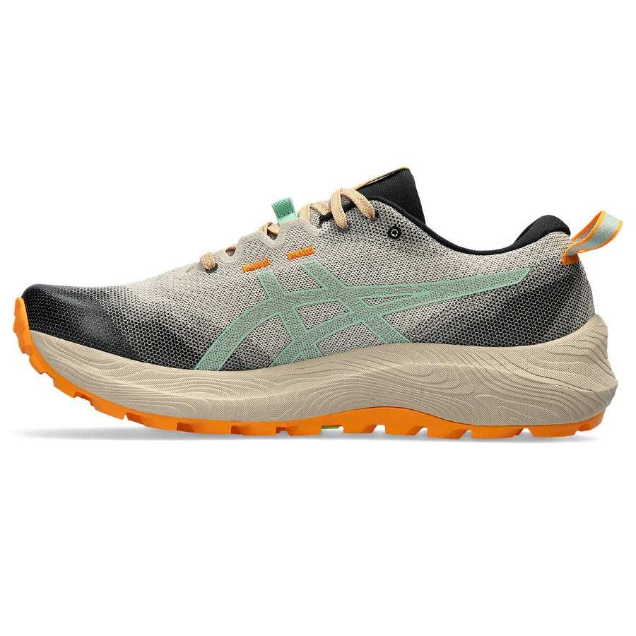 Asics GEL-Trabuco 12 Beige Naranja Negro Verde