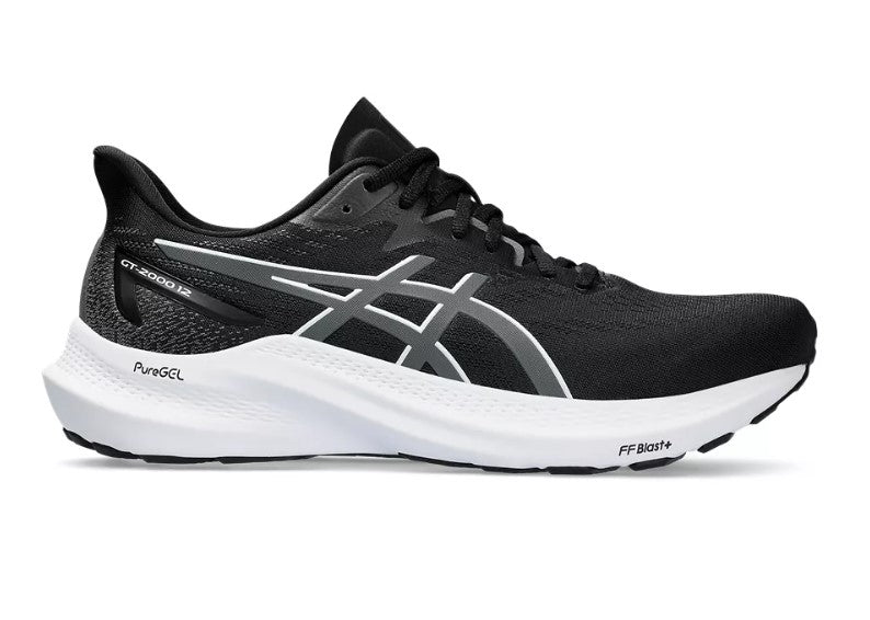 Asics GT-2000 12 (4E Width) - Black/Carrier Grey (Mens)