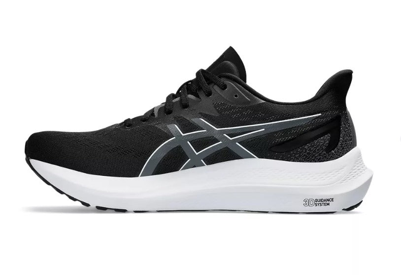 Asics GT-2000 12 (D Width) - Black/Carrier Grey (Mens)