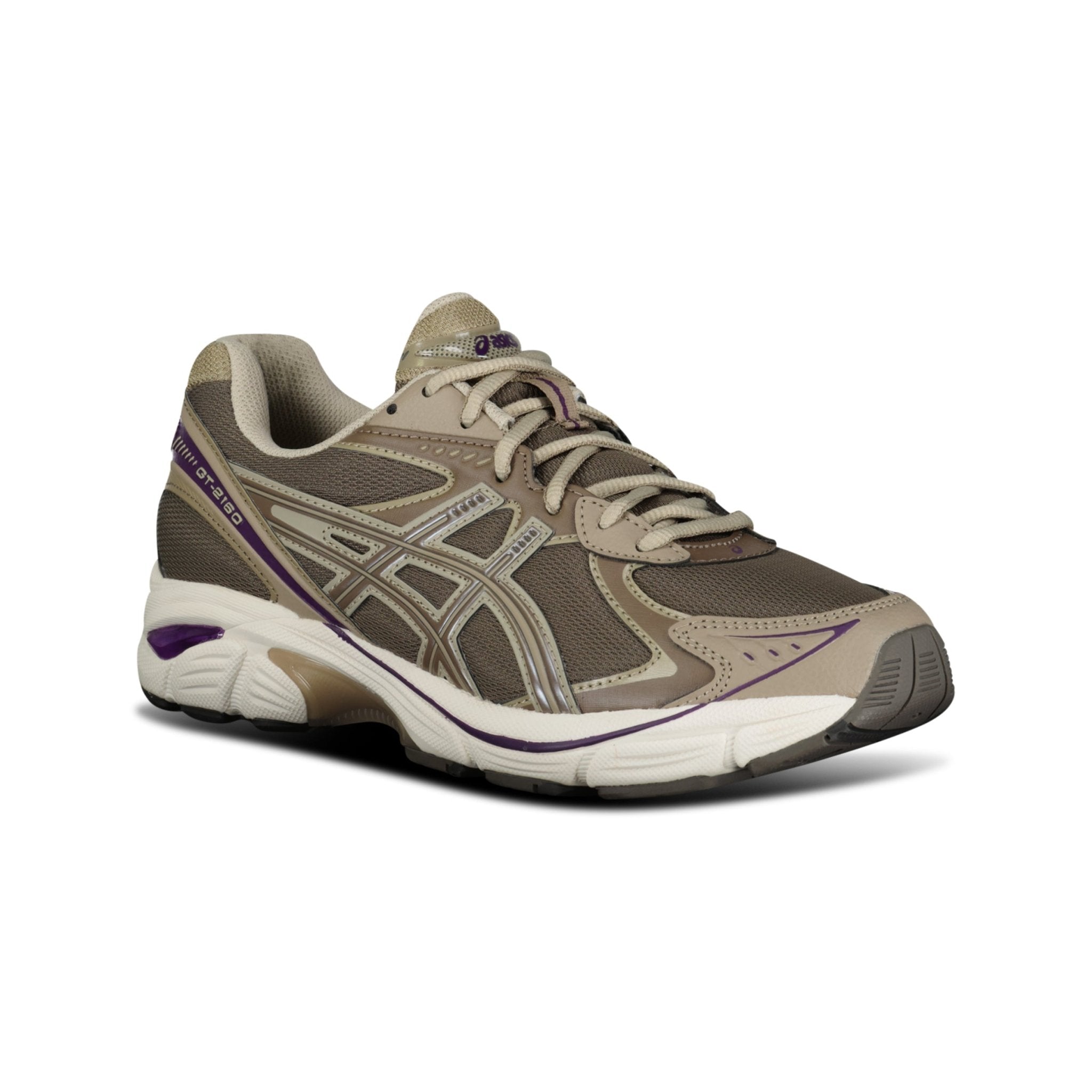 ASICS GT DARK TAUPE/TAUPE GREY TRAINERS