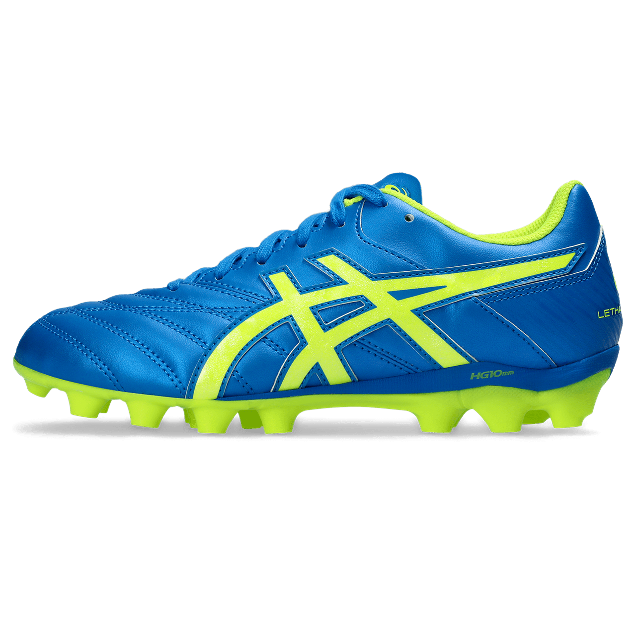 Asics Lethal Flash IT 2 GS Junior Football Boot ELECTRIC BLUE/YELLOW