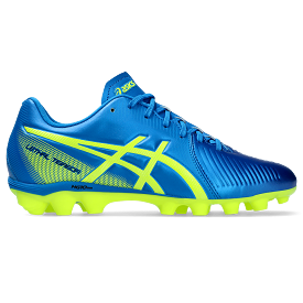 Asics Lethal Tigreor IT 3 FG Junior Football Boot BLUE/SAFTETY YELLOW