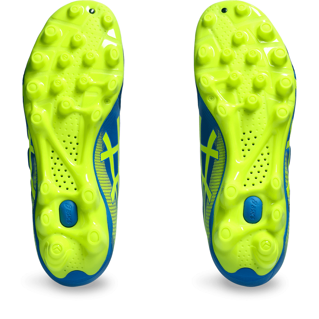 Asics Lethal Tigreor IT 3 FG Junior Football Boot BLUE/SAFTETY YELLOW