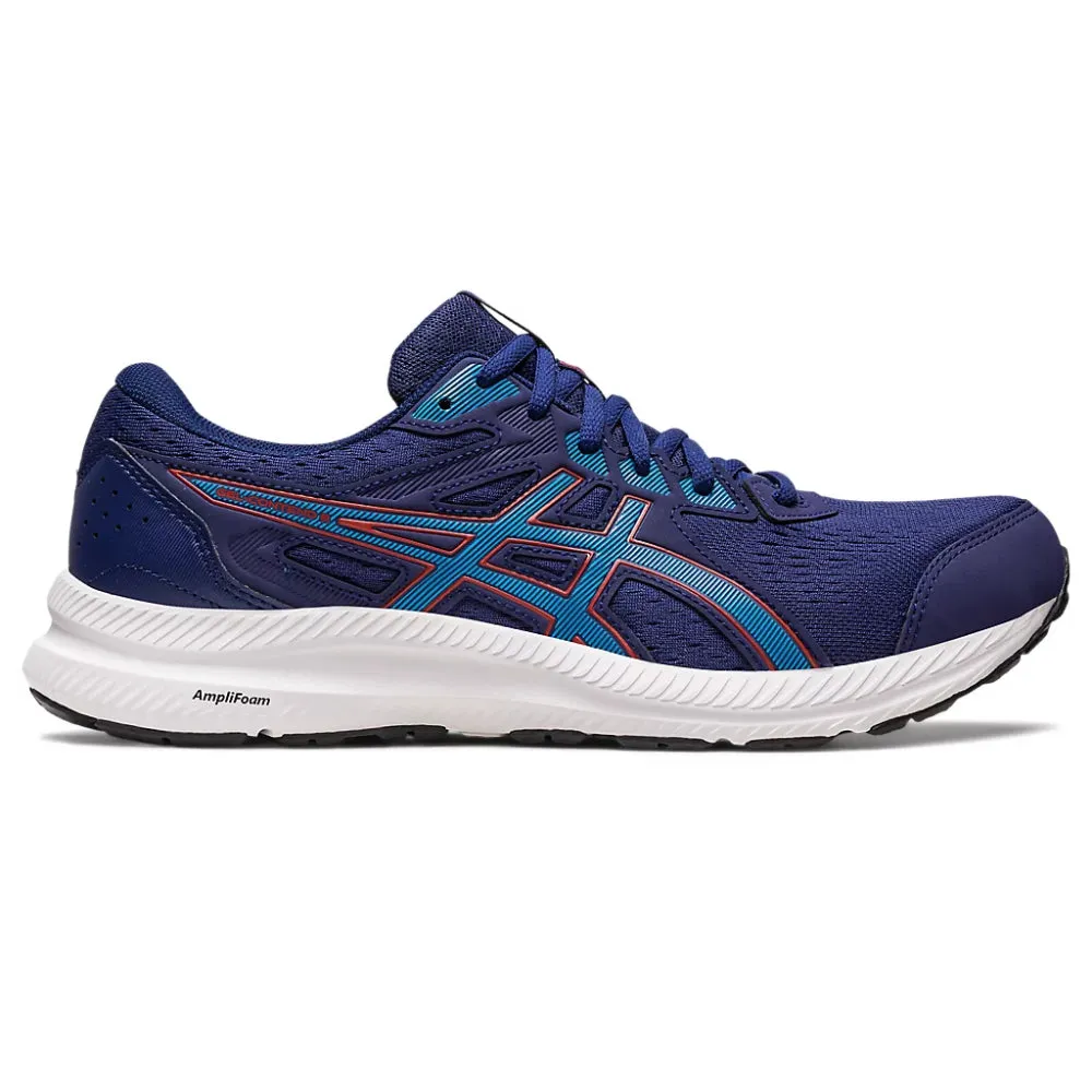 ASICS Men's Gel-Contend 8 Running Shoe (Blue/Island)