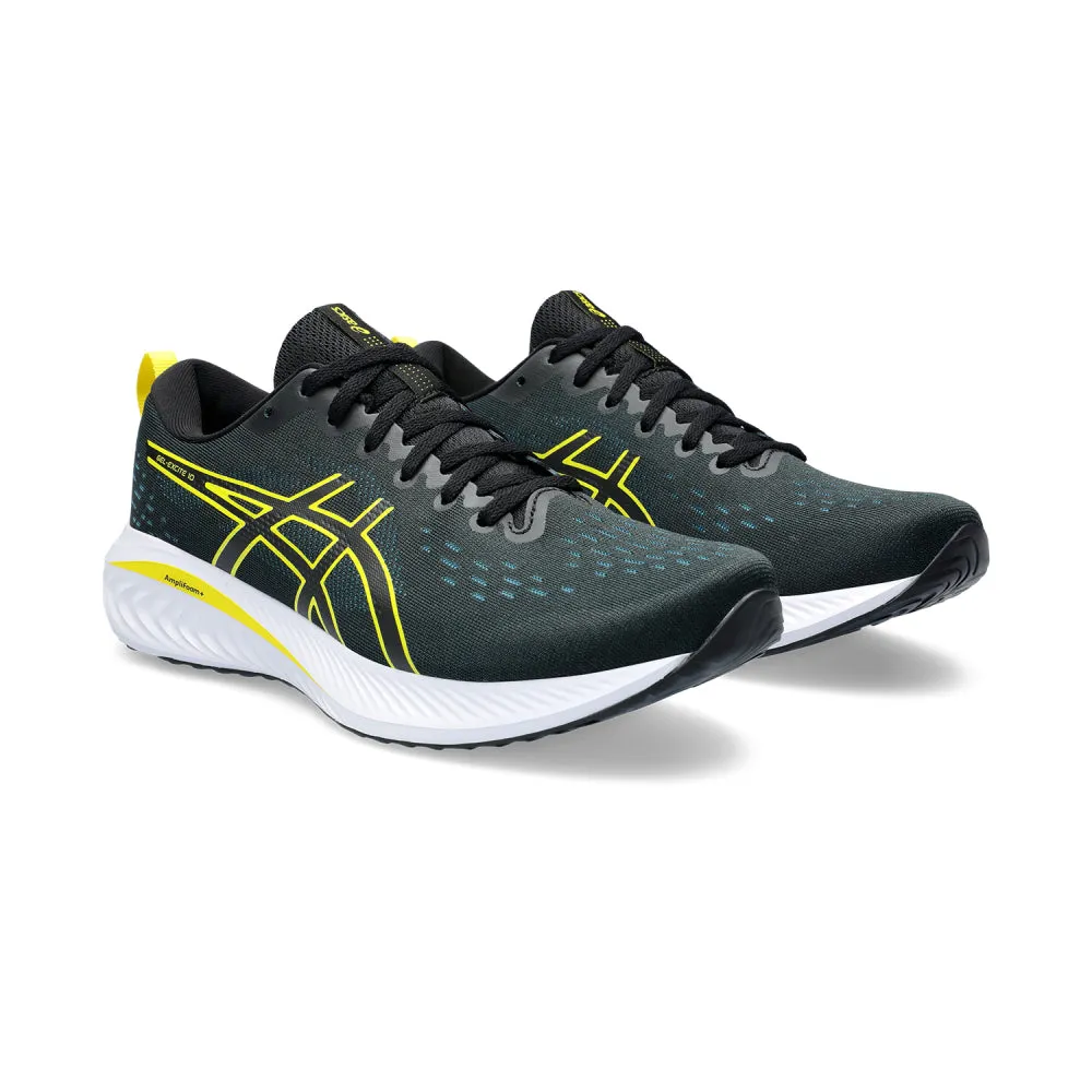 ASICS Men's Gel Excite 10 Running Shoe (Black/Bright Yellow)