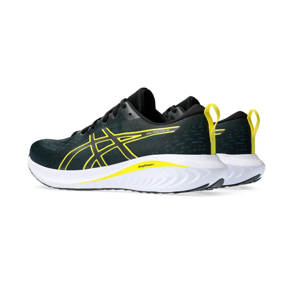 ASICS Men's Gel Excite 10 Running Shoe (Black/Bright Yellow)