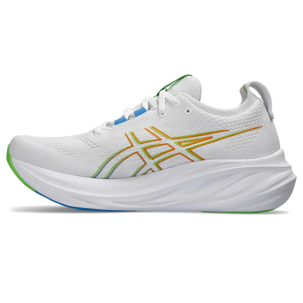 ASICS Men's Gel-Nimbus 26 Running Shoe (White/Waterscape)