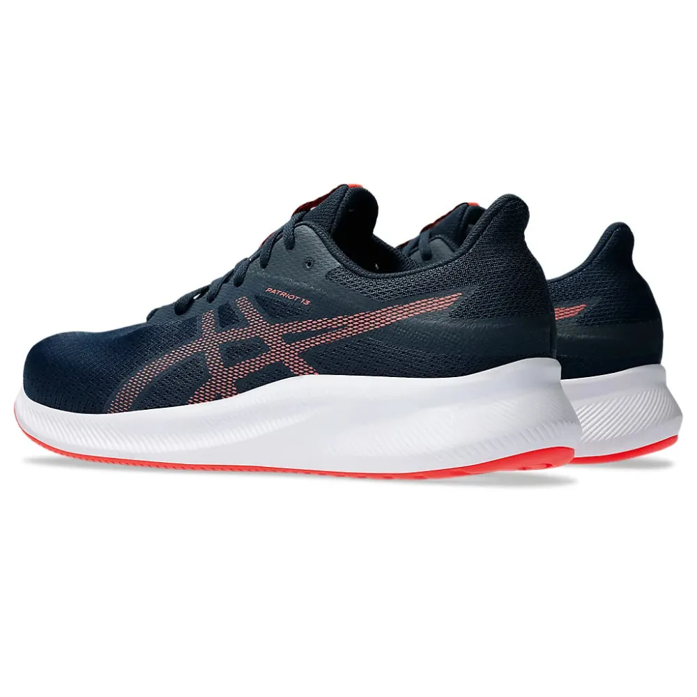 ASICS Men's Patriot 13 Running Shoe (French Blue/Sunrise Red)