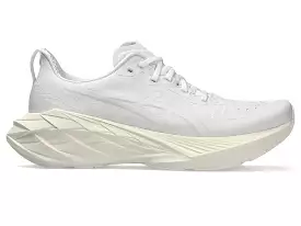 Asics Novablast 4 (B-Width) - White/White (Womens)