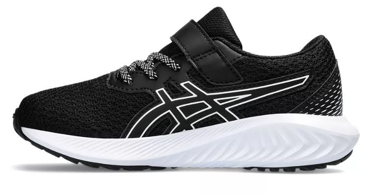 Asics Pre Excite 10 PS - Black/White (Kids)