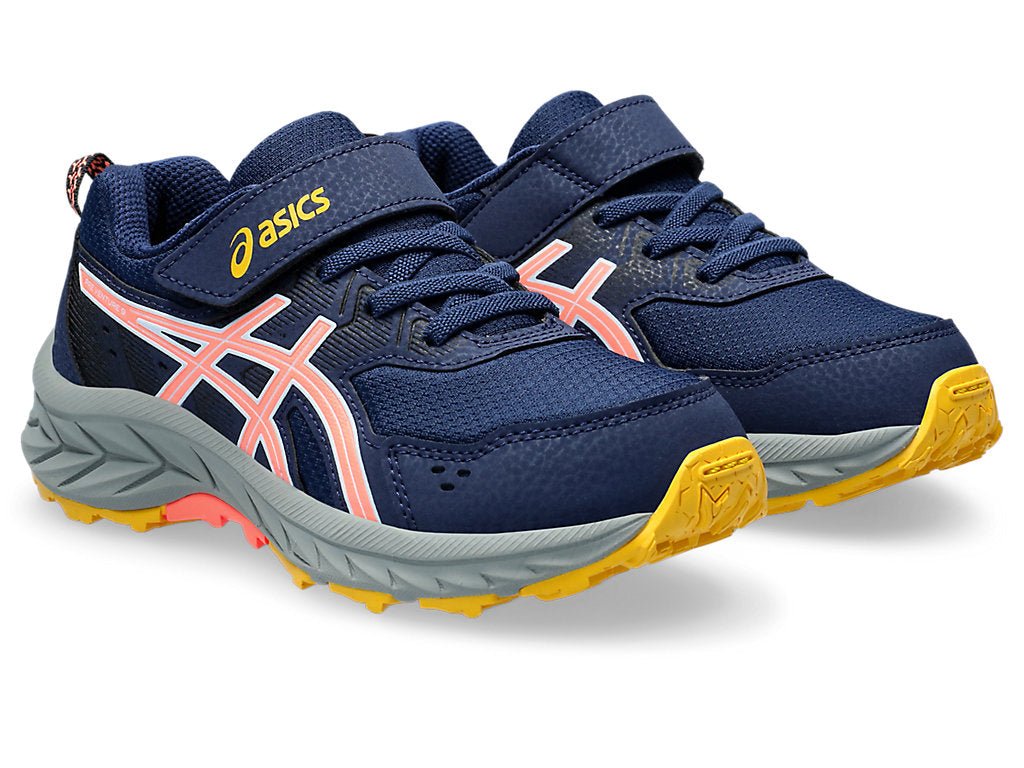 ASICS TODDLER GEL VENTURE BLUE/CORAL