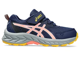 ASICS TODDLER GEL VENTURE BLUE/CORAL