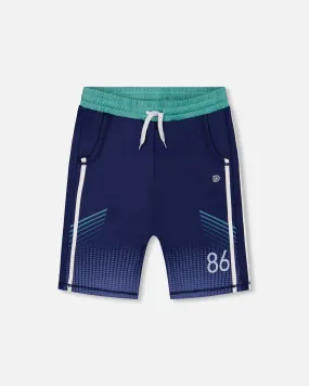 Athletic Shorts Blue