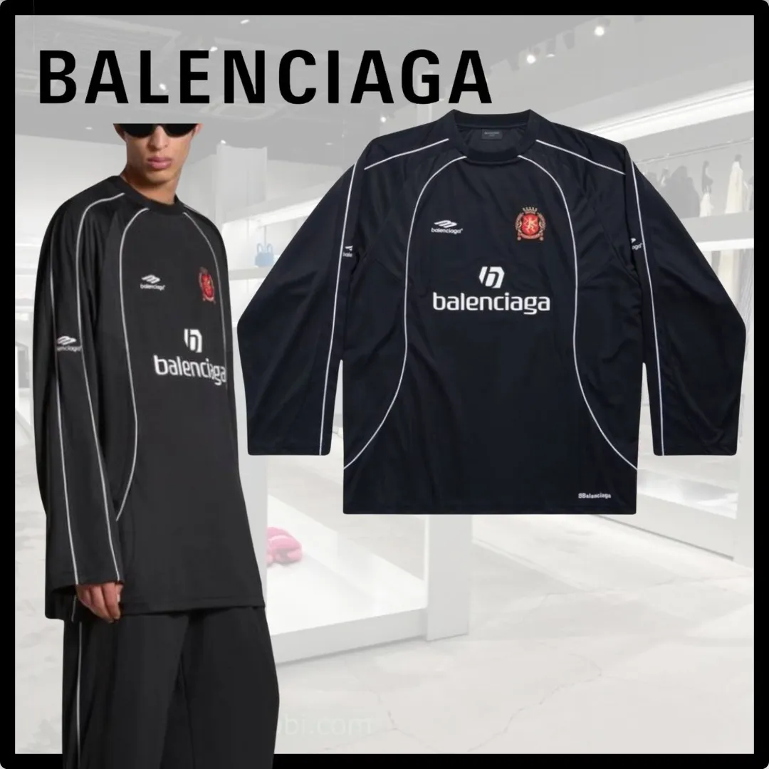 BALENCIAGA  |Logo Luxury T-Shirts