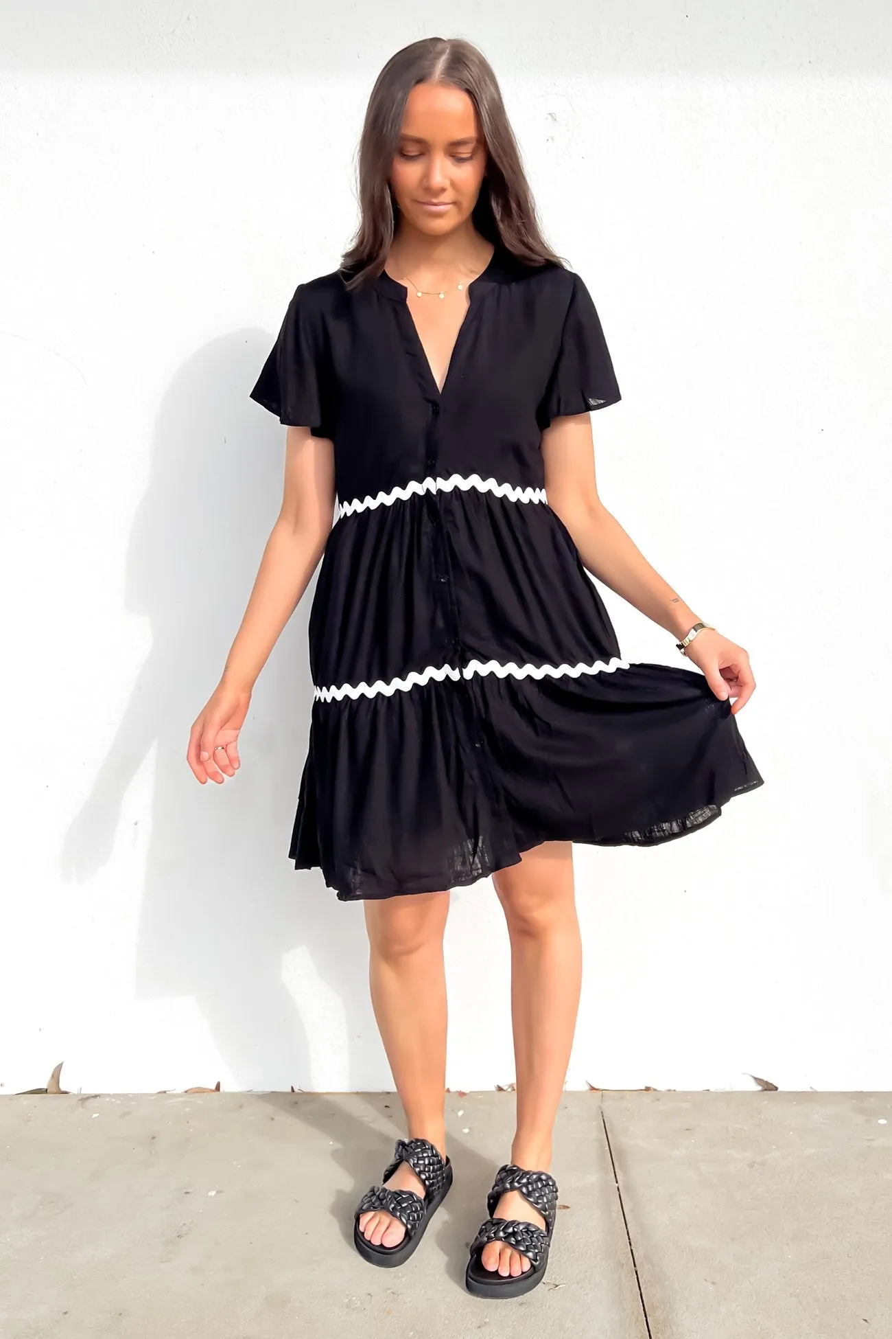 Bethany Mini Dress Black