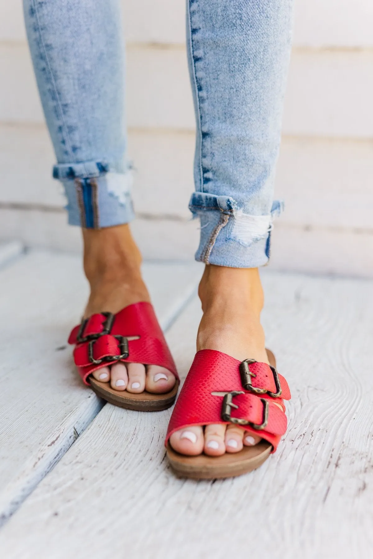 Blowfish Gennah Sandals- Pomegranate