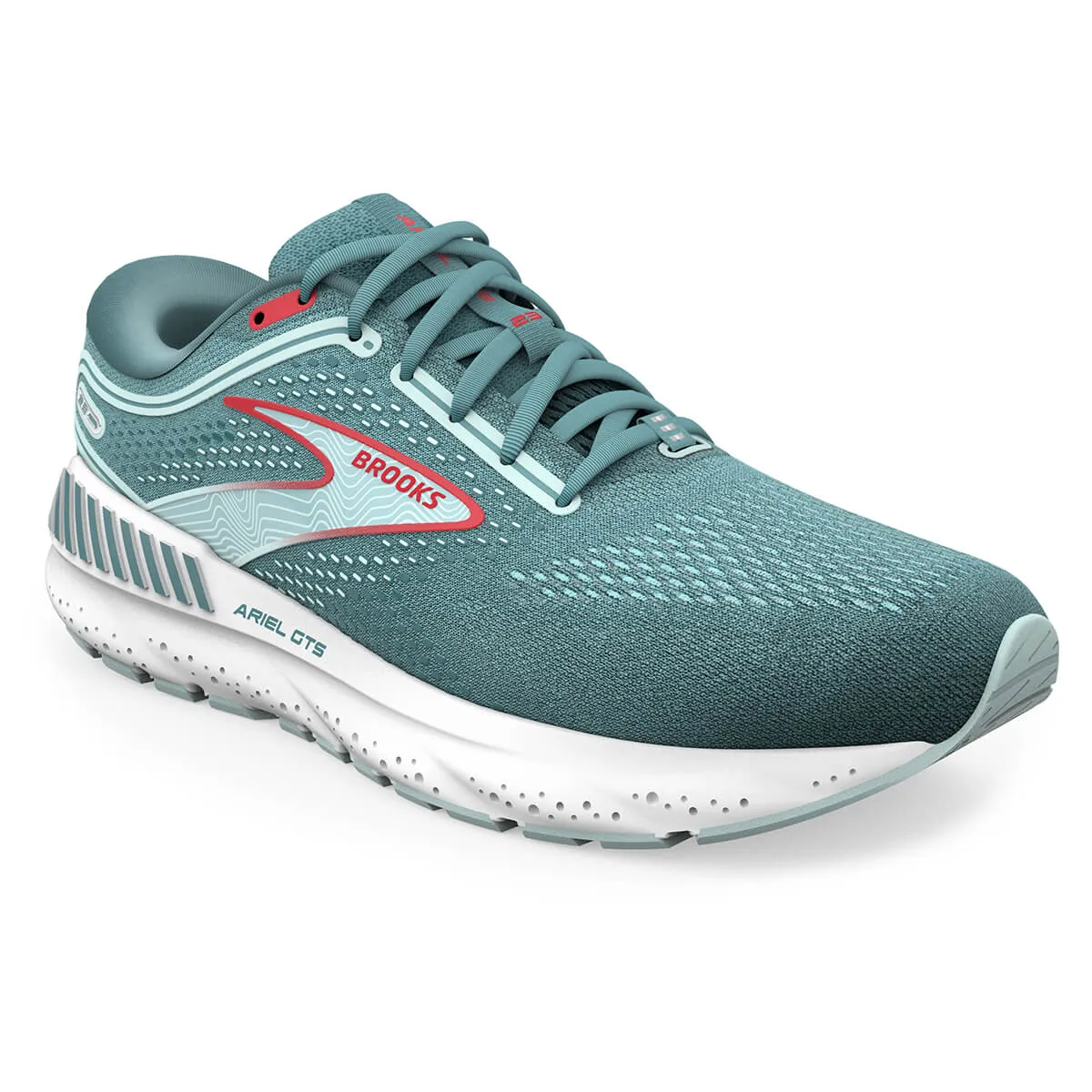 Brooks Ariel GTS 23 Womens | Nile Blue/blue/bittersweet