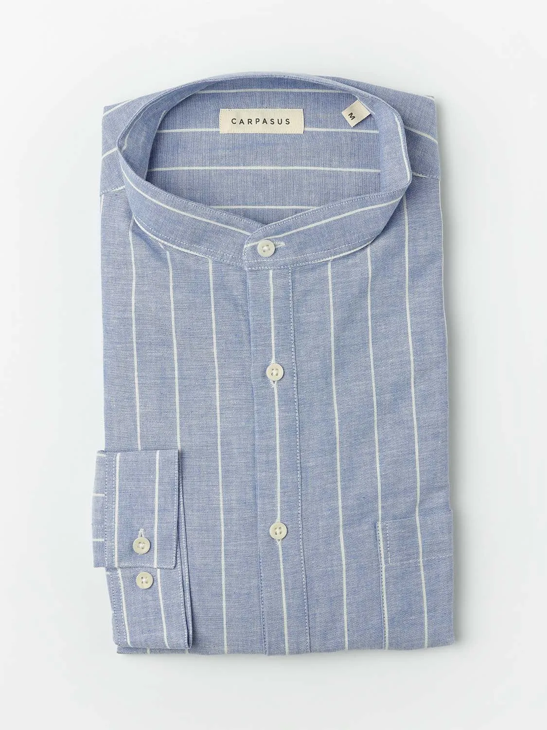 Casual Shirt Marzili Wide Stripes Blue