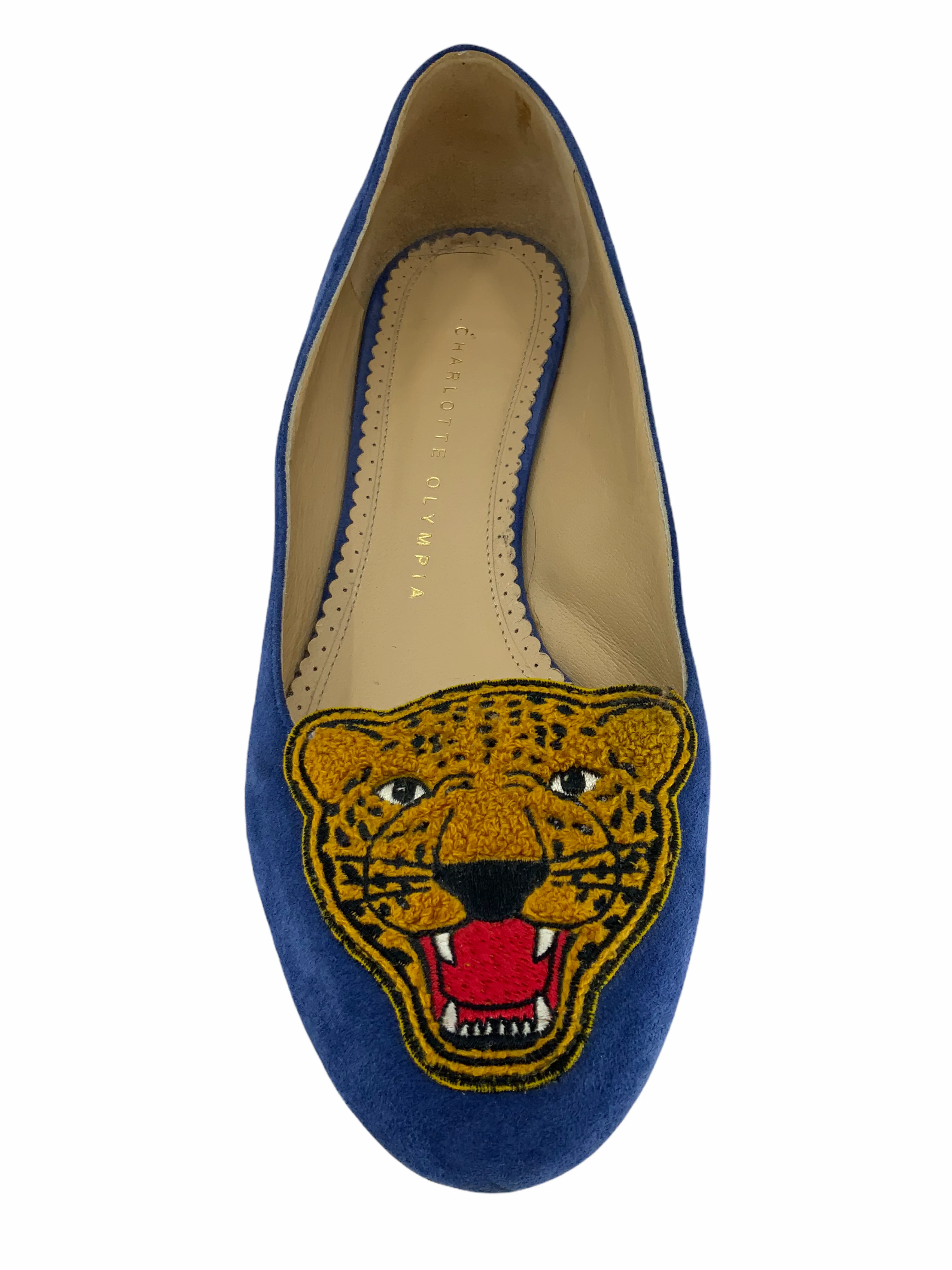 Charlotte Olympia Mascot Flats Size 7