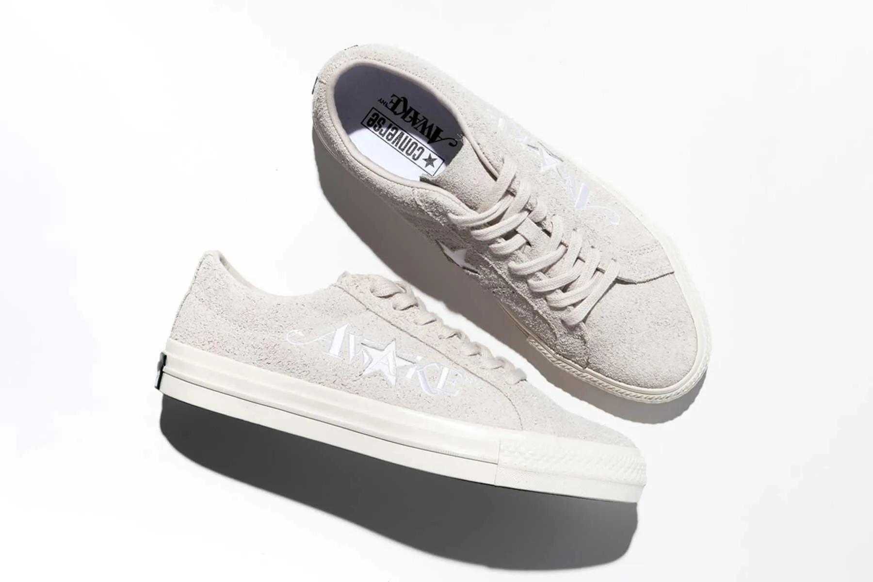 Converse x Awake One Star Pro Ox - White Sand/Black/White