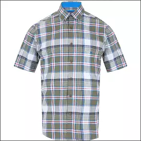 Dg's Green Multi Check SS-