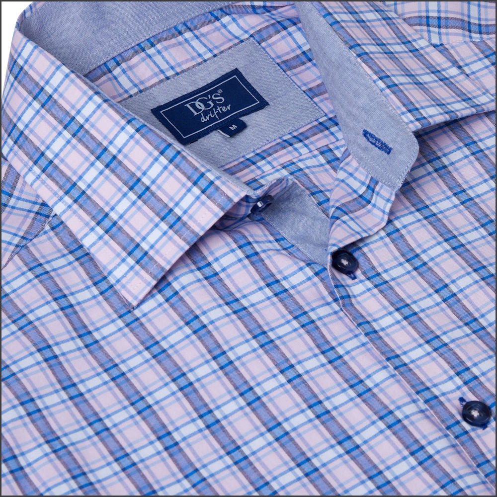 Dg's Pink Check SS Shirt-