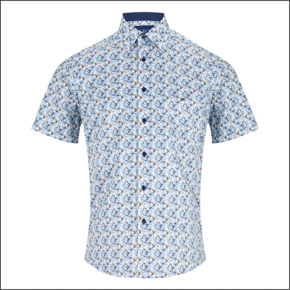 Dg's Sage Pattern Shirt SS-