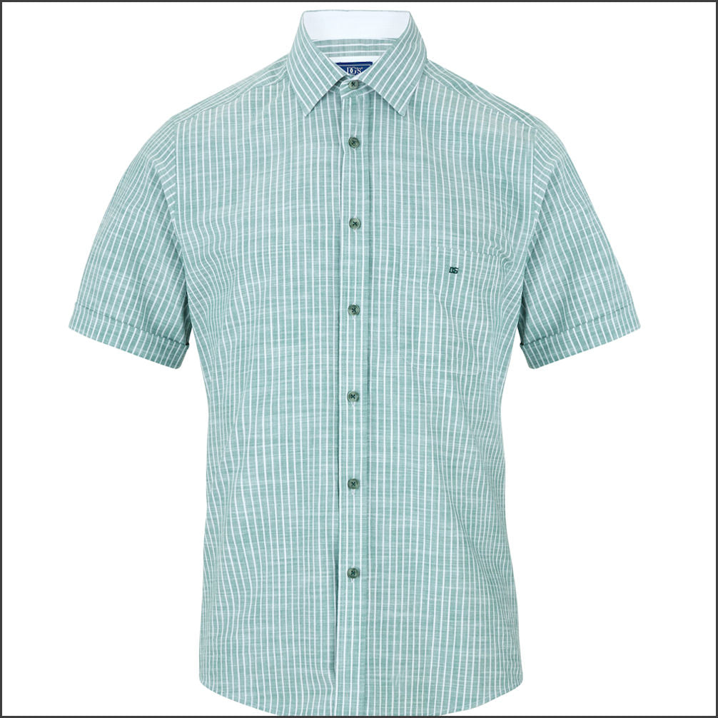 Dg's Sage Stripe SS Shirt-