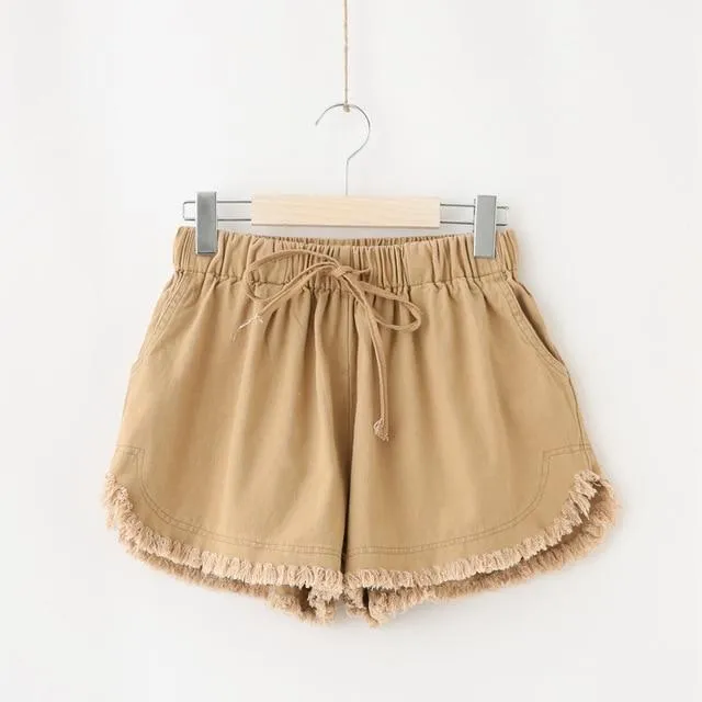 Fabrice Frayed Shorts