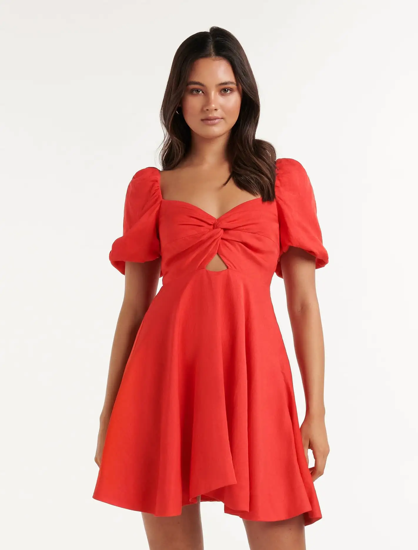 Faith Twist Mini Dress