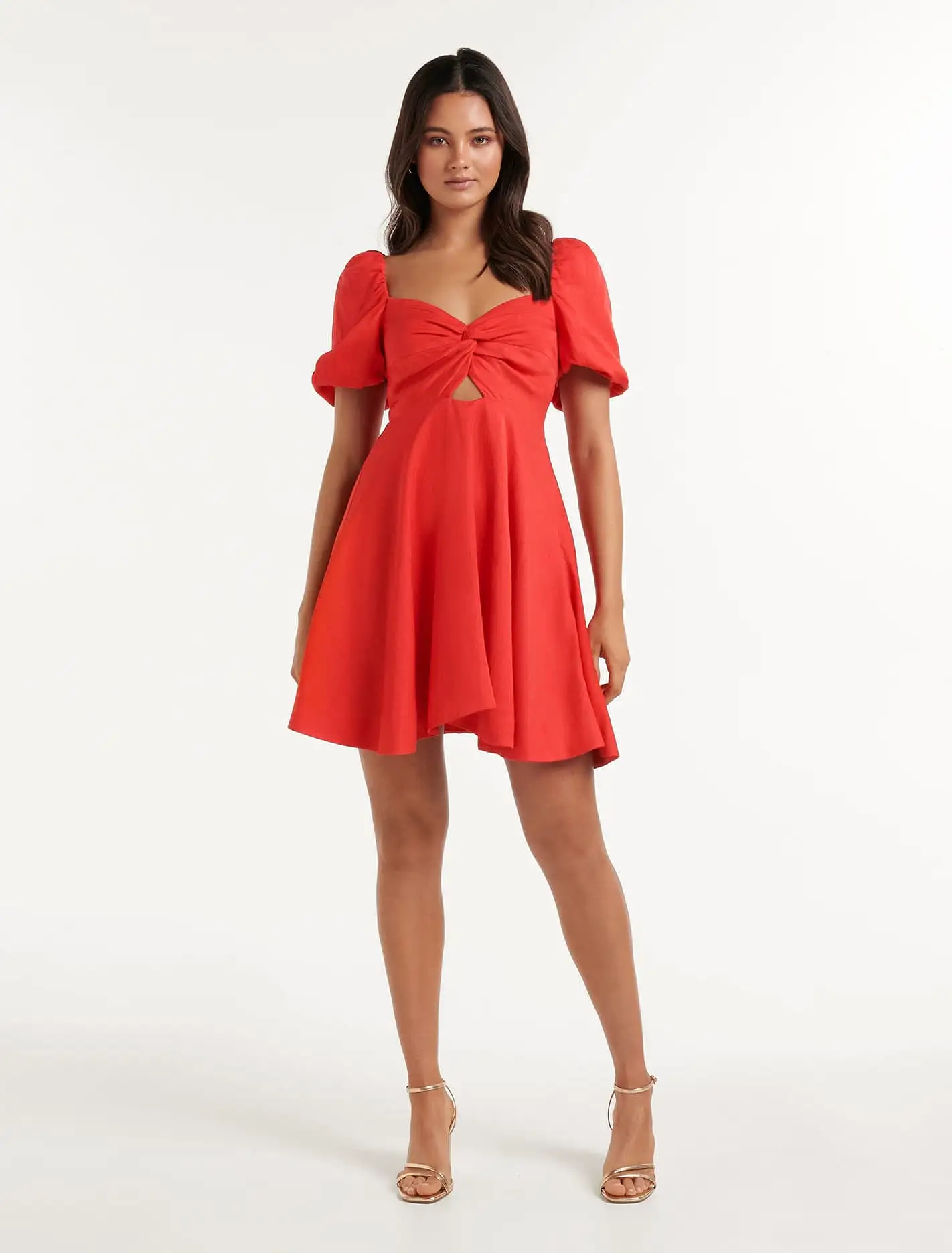 Faith Twist Mini Dress