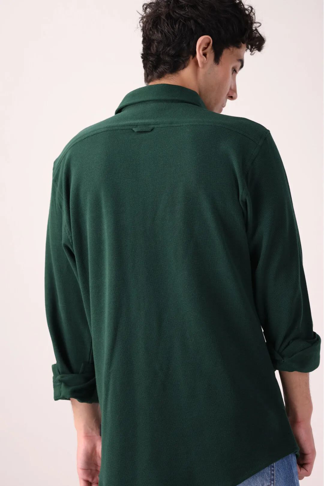 Green Casual Shirt