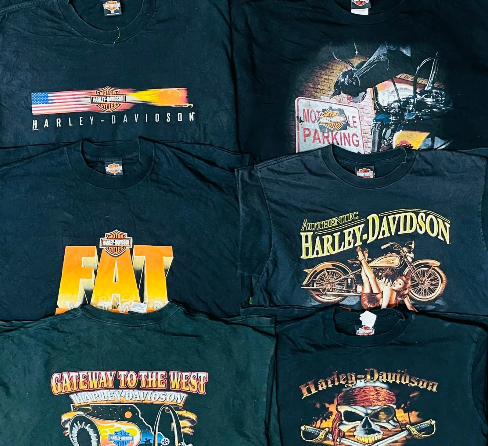 Harley davidson t shirts 30 pcs