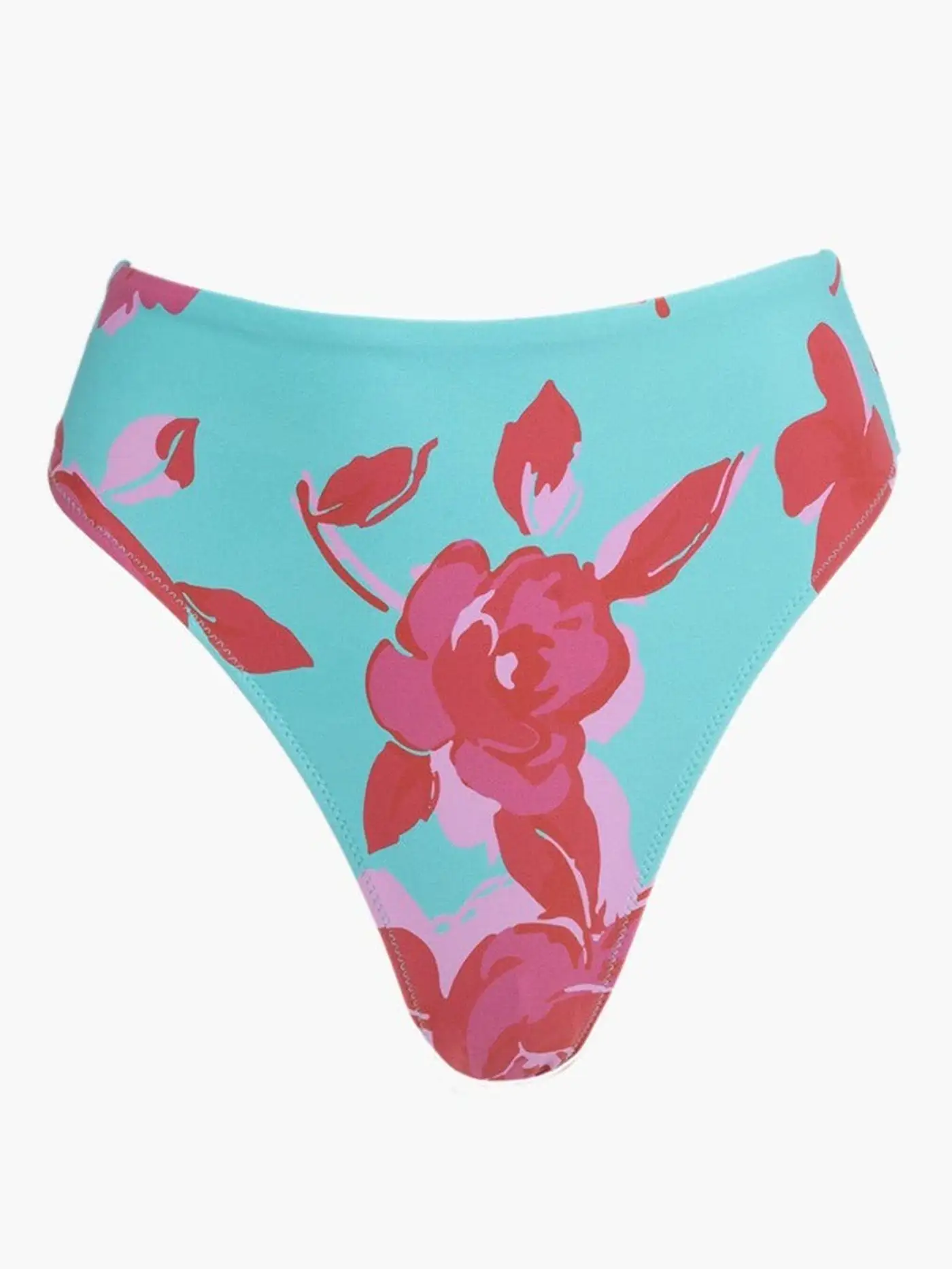 Inferna Floral Hi Waist Bikini Bottom