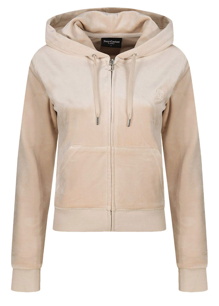 Juicy Couture Robertson Classic Velour Hoodie - brazilian sand